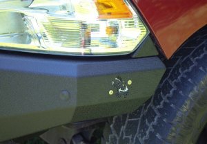 Ram 1500 Classic Front Bumper - Fishbone Offroad - Anglerfish - Black Texture - `13-`27 Ram 1500 Classic Front Bumper - Fishbone Offroad - Anglerfish - Black Texture - `13-`27